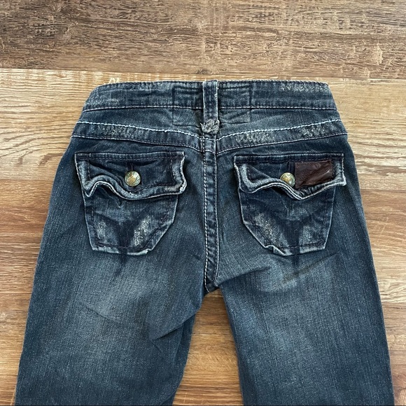 Stitch’s Maya Buffalo button country girl jeans 24 - Picture 7 of 9